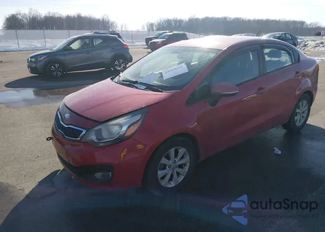 2013 Kia Rio Ex z USA, uszkodzony, nr VIN KNADN4A36D6197503